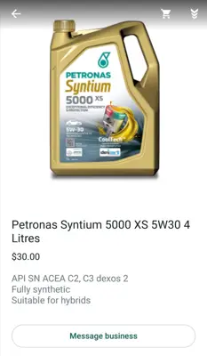 Petronas Syntium Xs W Litres Zimbabwe