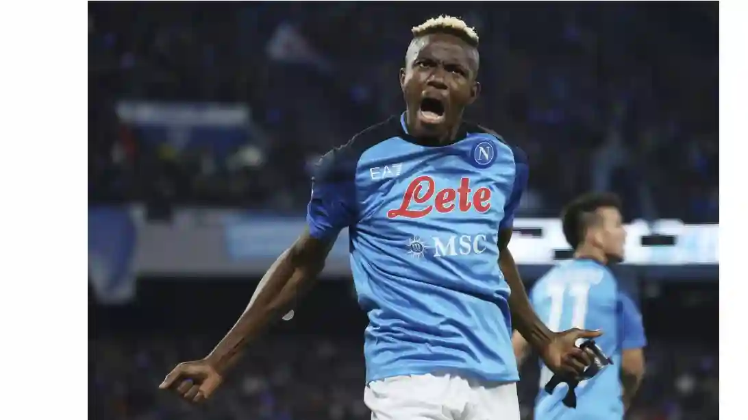 Nigerian Osimhen Leads Napoli To Their First Serie A Championship Since