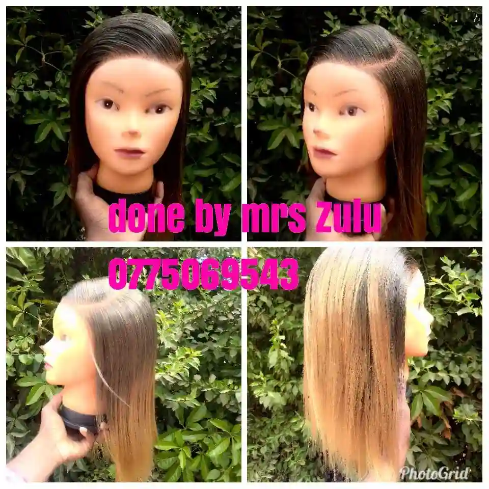 100% Wig With C-part closure