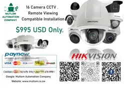 16 Camera CCTV System