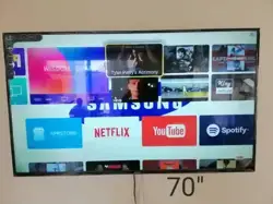 70 Inch Smart Samsung Television