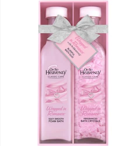 Oh So Heavenly Wrapped in bliss romance bath duo
