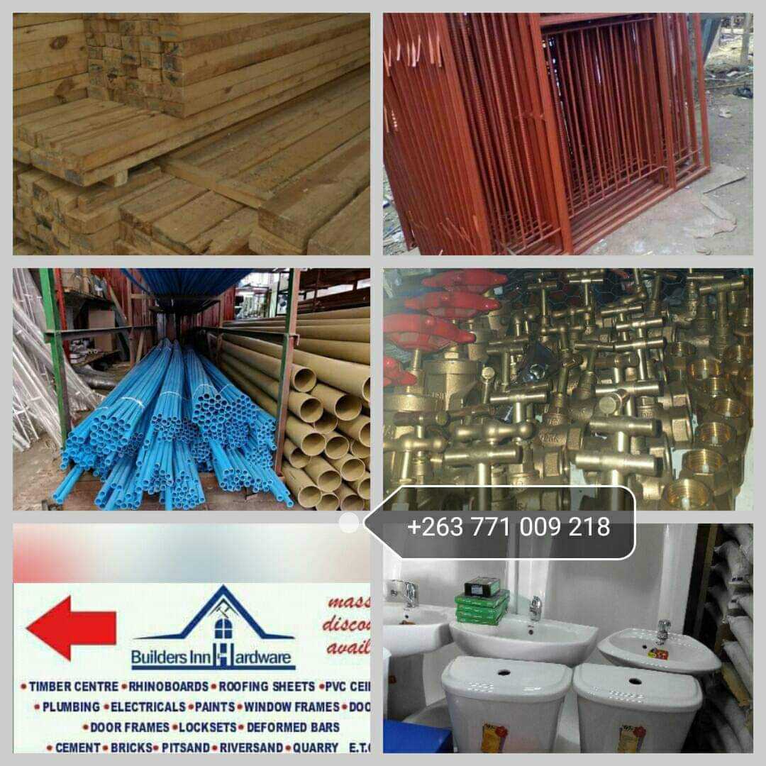 BUILDING, PLUMBING AND ELECTRICAL MATERIALS