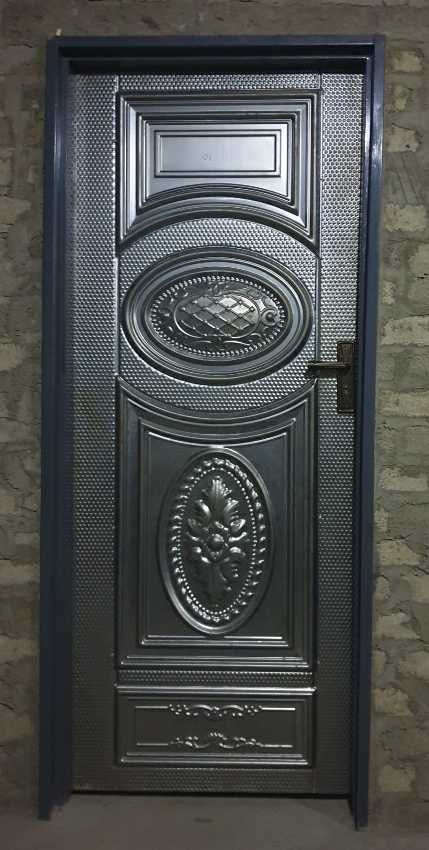 Metal doors