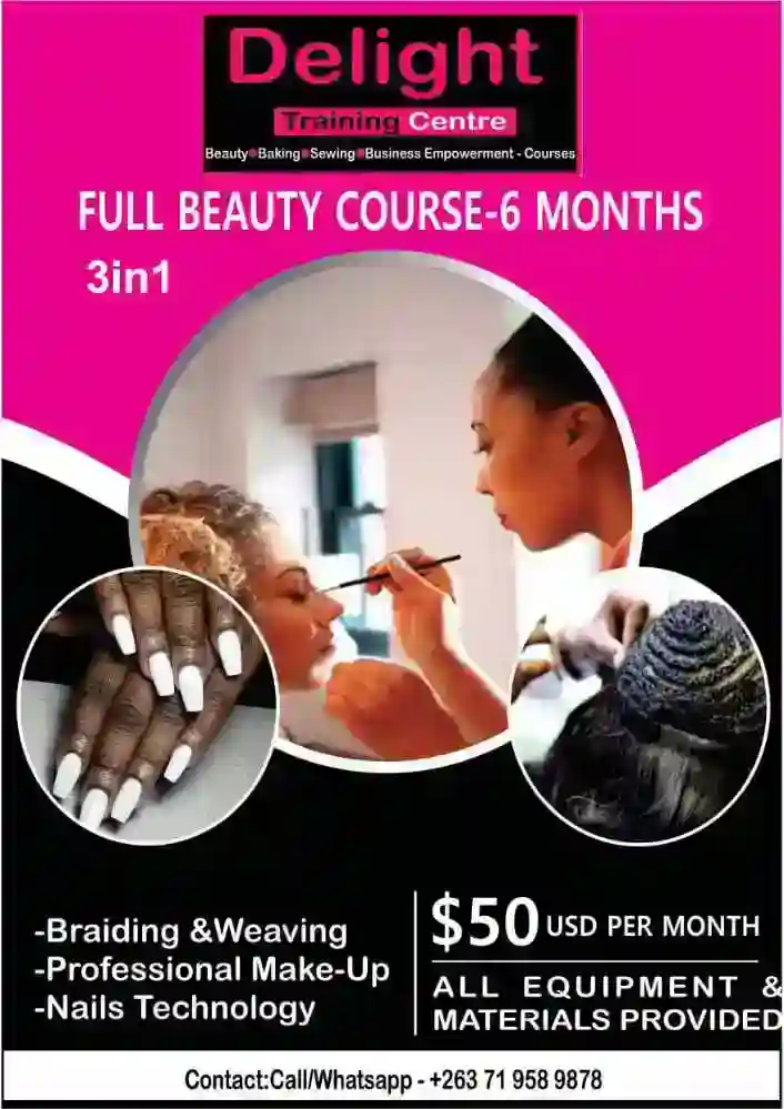 BEAUTY COURSES IN HARARE 