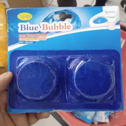 Blue bubble for odourless bathroom @3usd