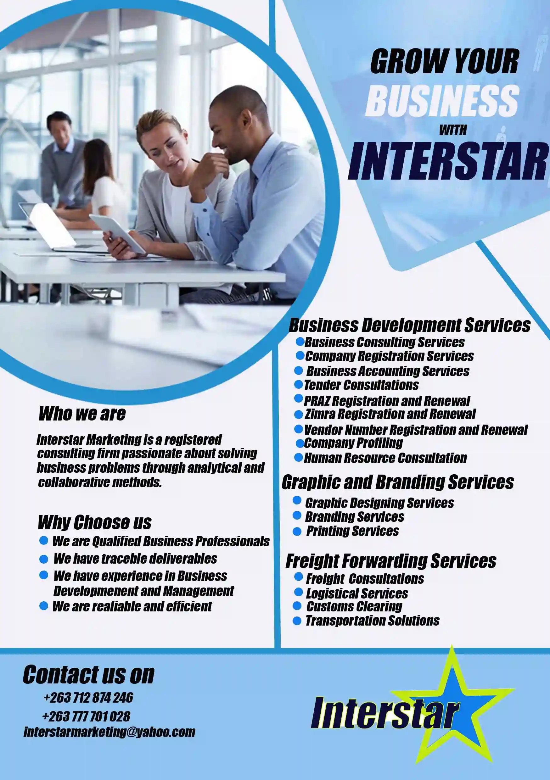 Business Development and Consulting Services
