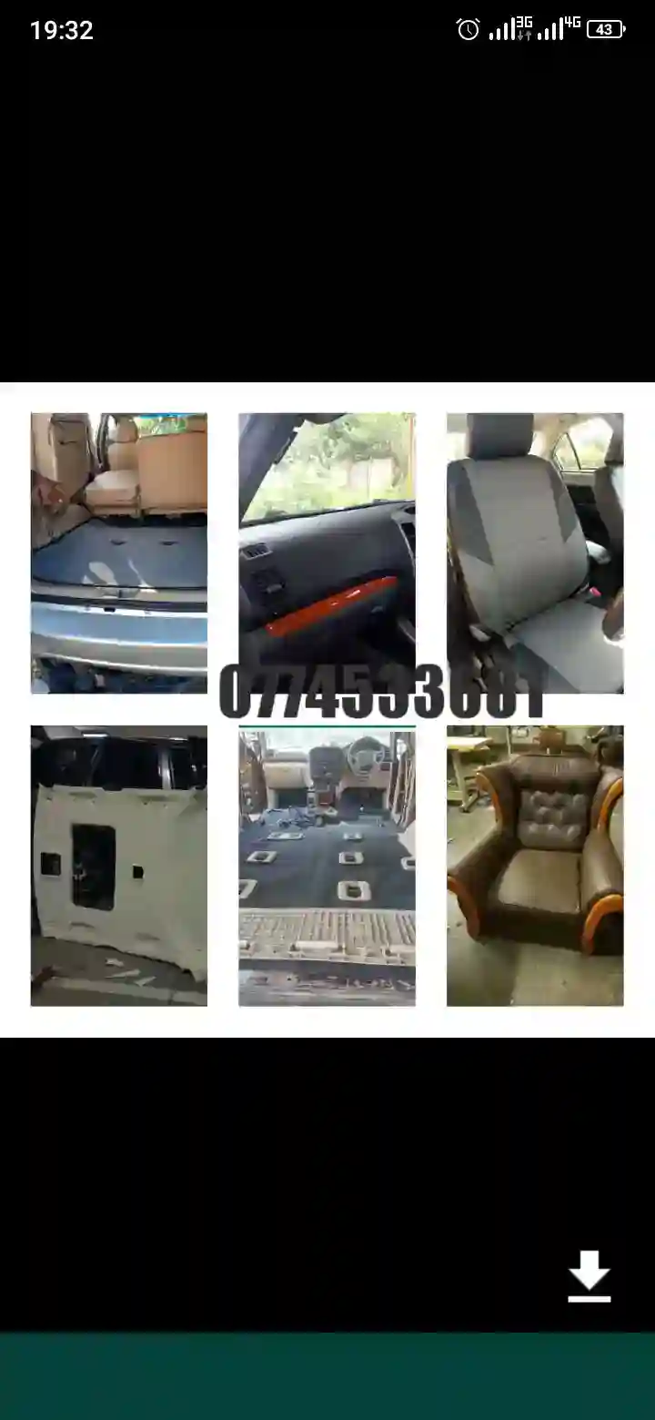 Car interior upholstery Zimbabwe