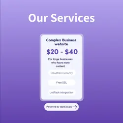 Complex Business Website