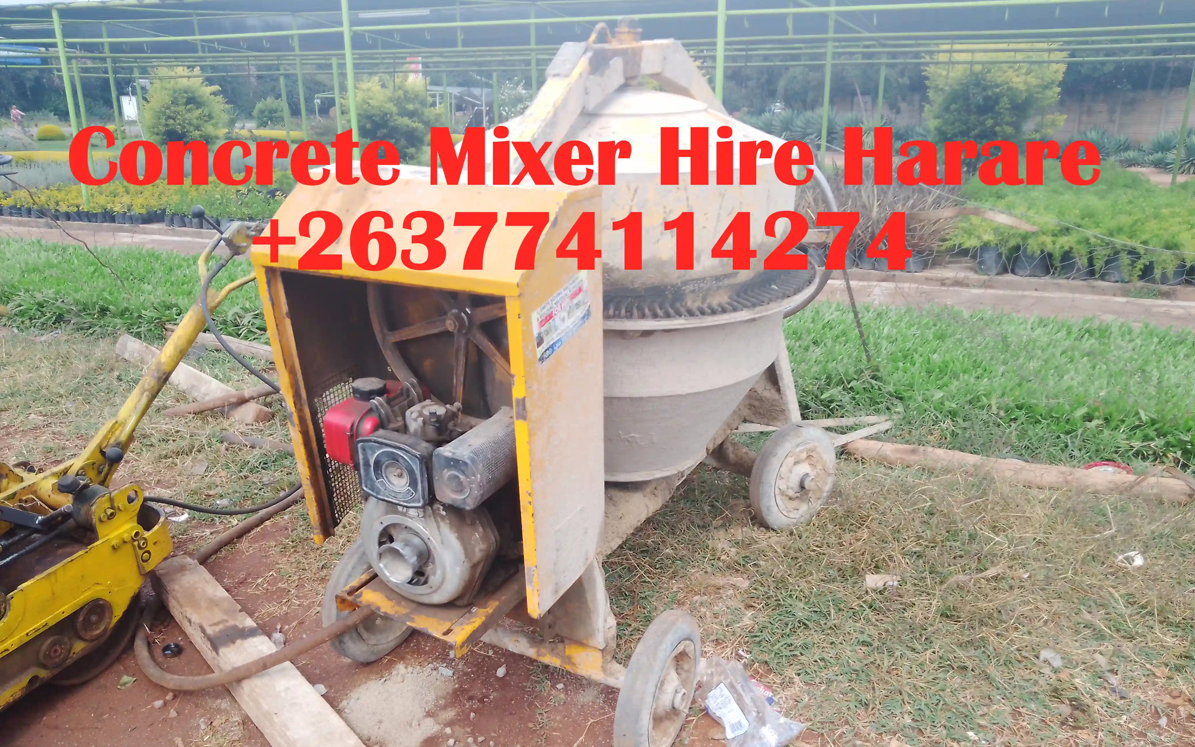 Concrete Mixer Hire Harare | 0774114274