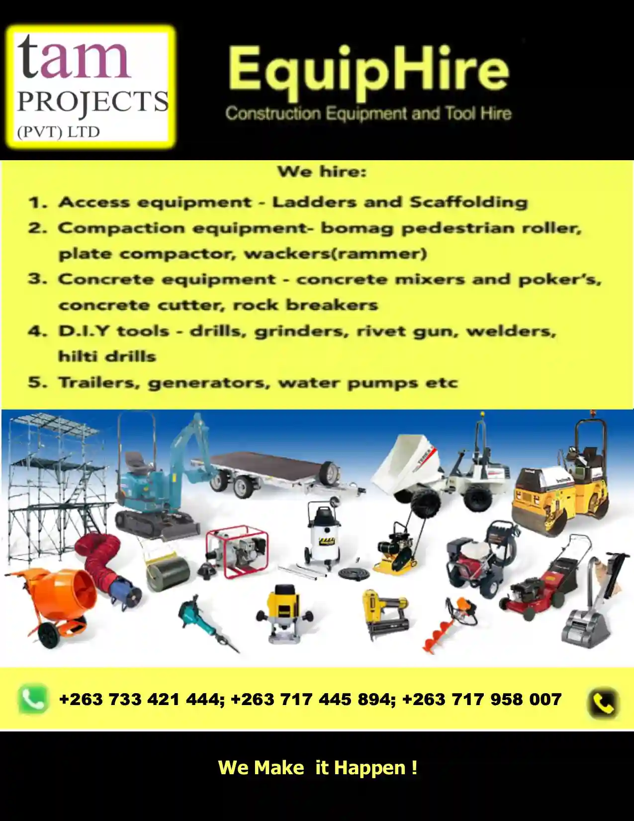 Construction Equipment Hire