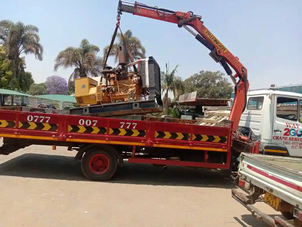 Crane hire in Harare, Zimbabwe