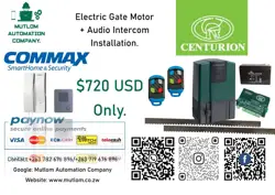 Electric gate + Audio Intercom