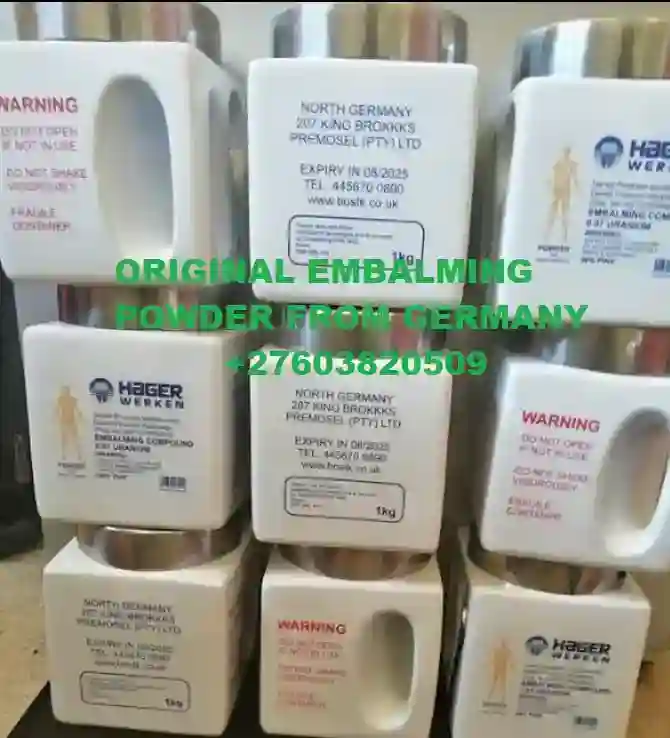 Hager Werken Embalming powder +27603820509 for sale in South Africa
