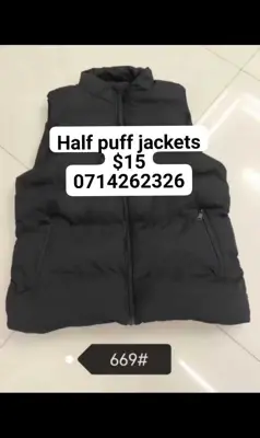 half puff jackets