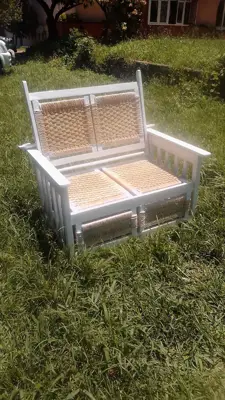 Hand woven Morris chairs
