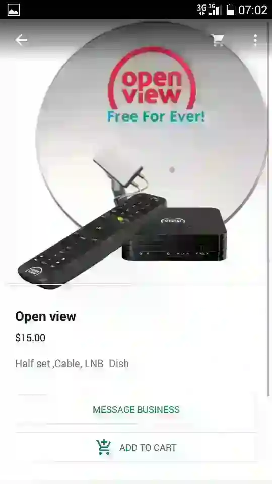 Installer Dstv Open view Tv Mounting and Refocusing
