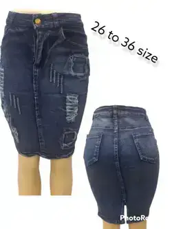 jean skirts