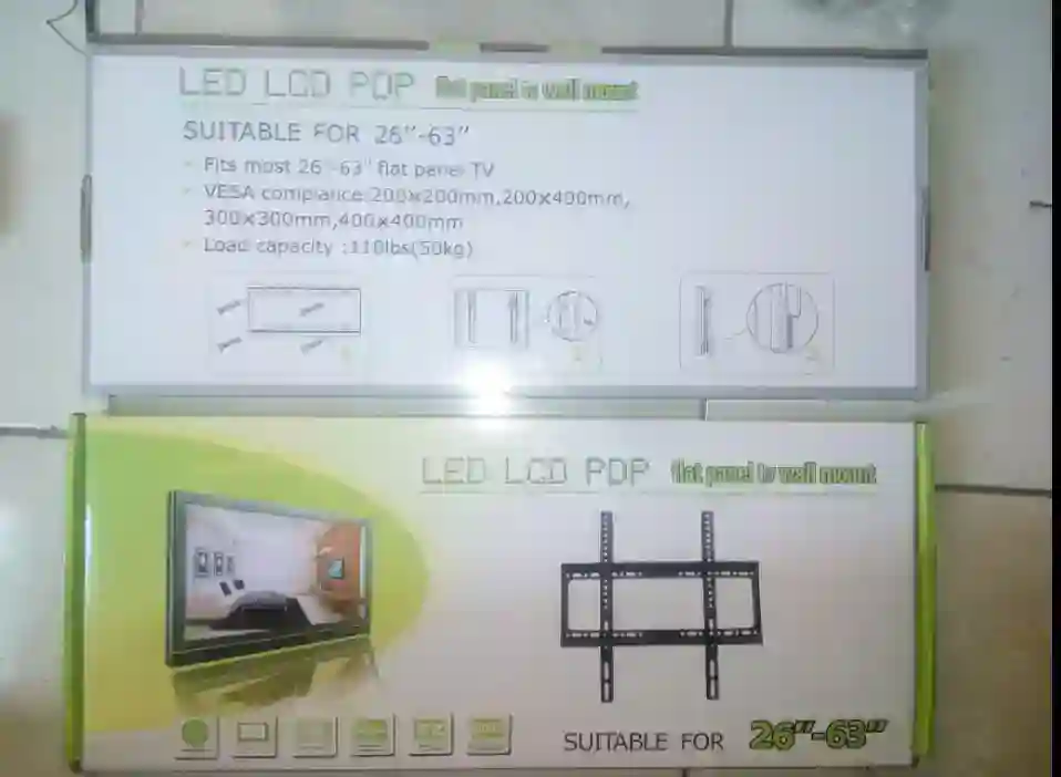 LED LCD PDP (26"- 63")  Flat Panel TV wall mount