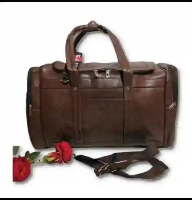 Traveling leather bags