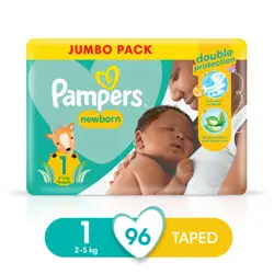 Pampers Jumbo Pack (size 1-5)