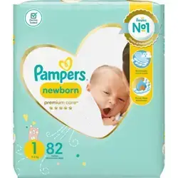 Pampers Premium (size 1-6)