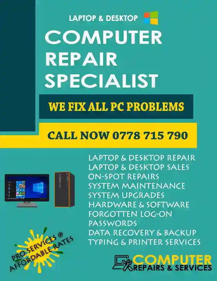 PC Repairs & Services