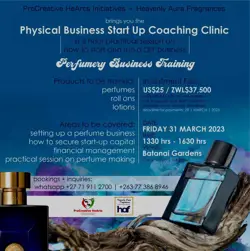 Perfumery Business Coaching Class