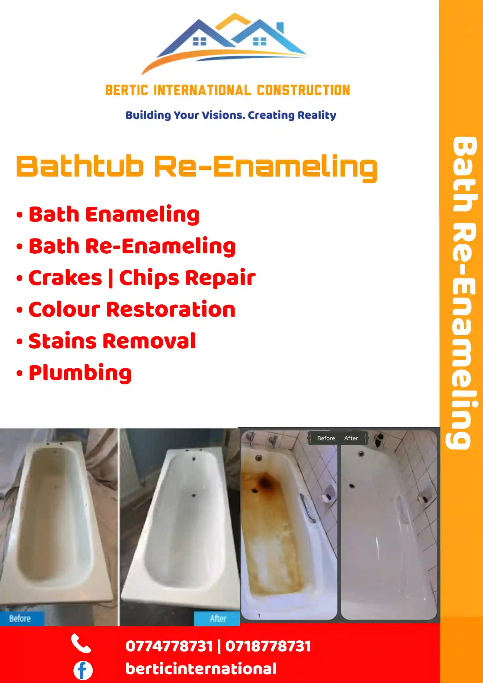 Bath Enameling