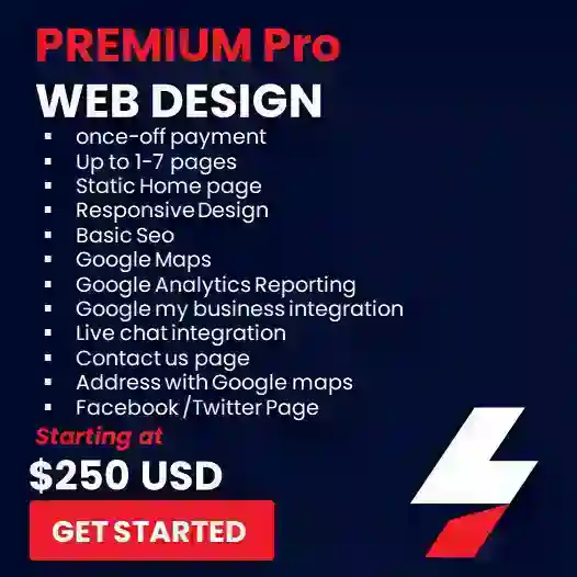 Premium pro web design in zimbabwe