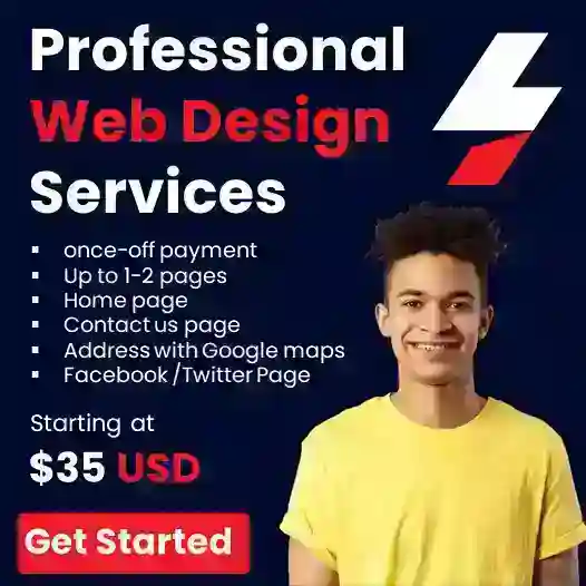 Professional web design in zimbabwe