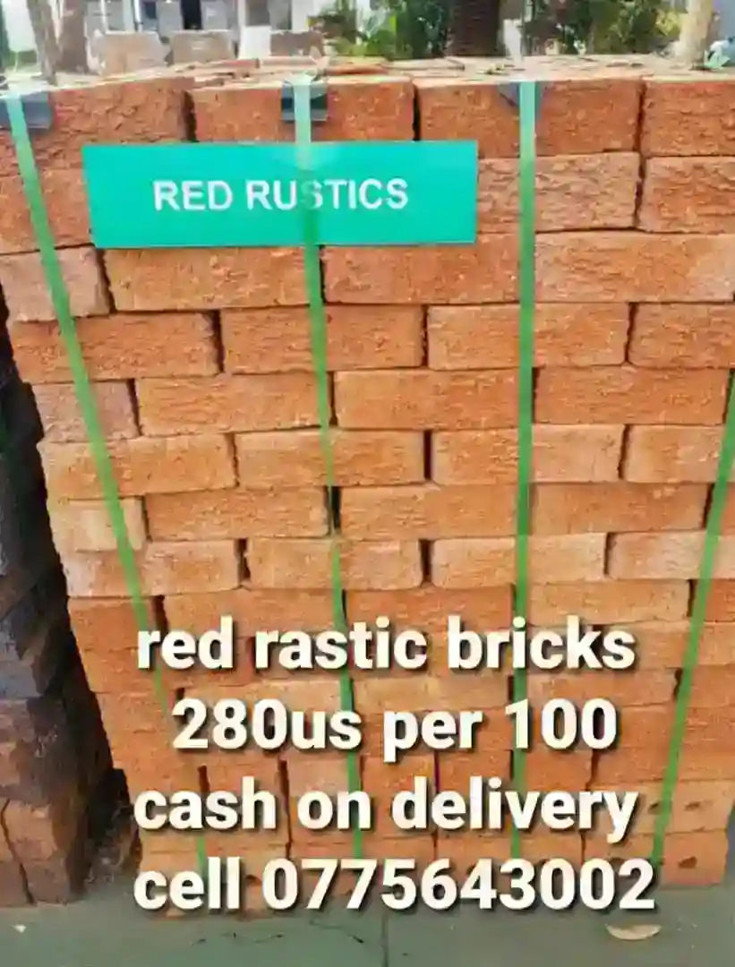 RED RASTIC BRICKS