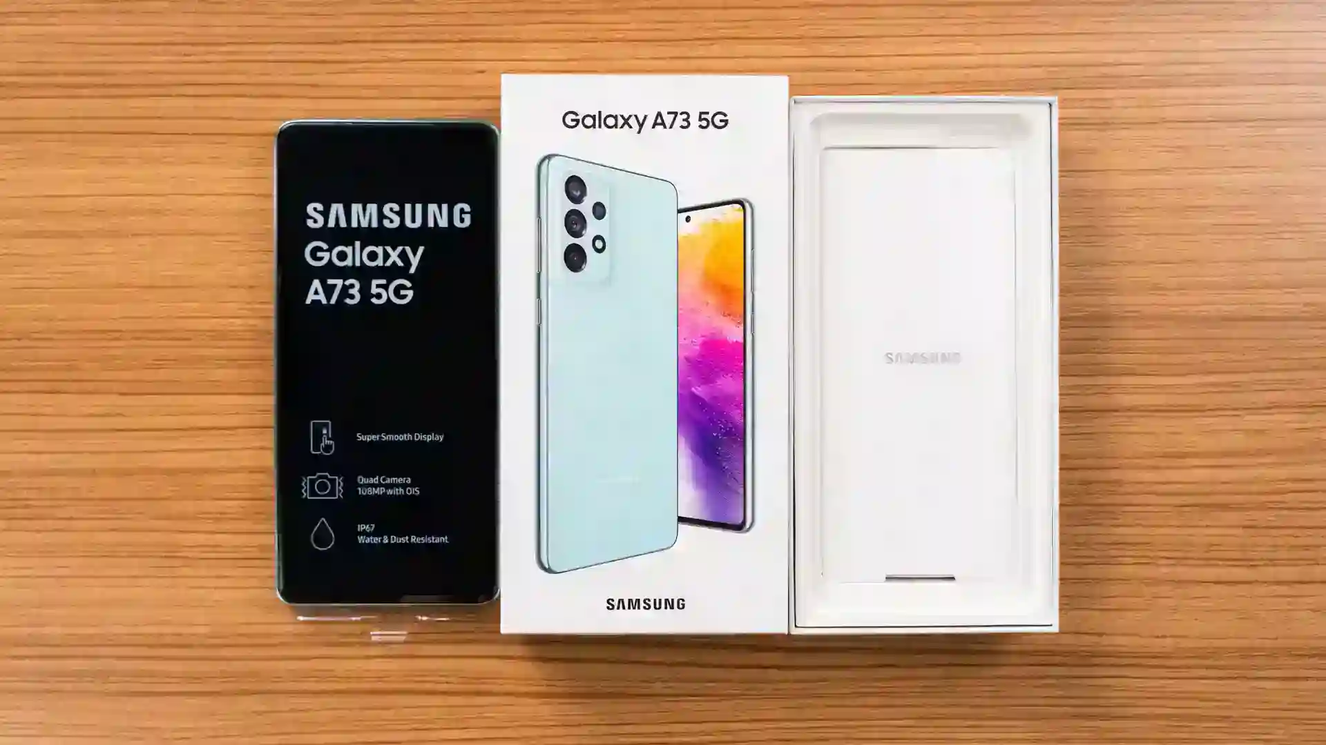 Samsung Galaxy A73 "5G" {Boxed and Sealed}