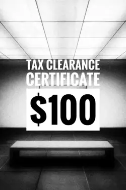 Tax Clearance Certificate 