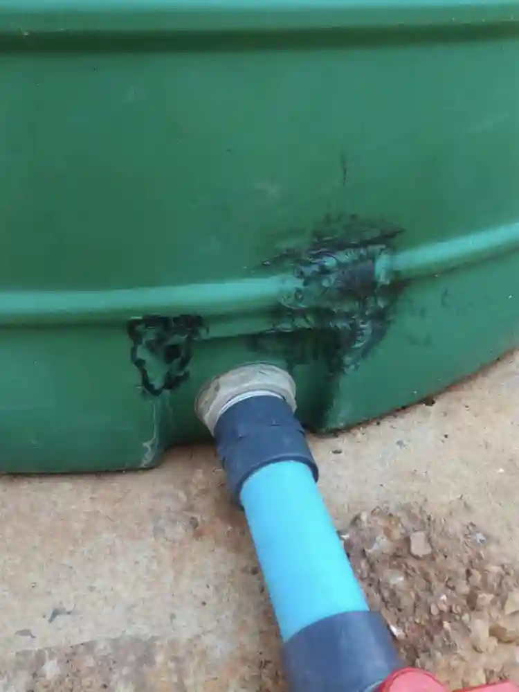 Water tank welding 