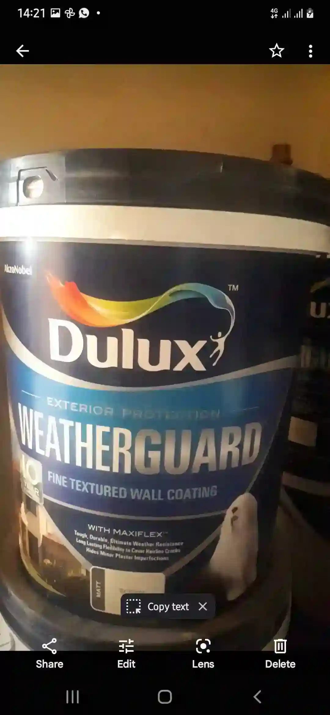 Weather guard Dulux