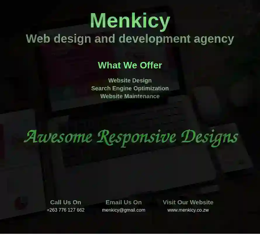 Web design and development
