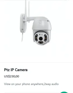 Wi-Fi PTZ CAMERA