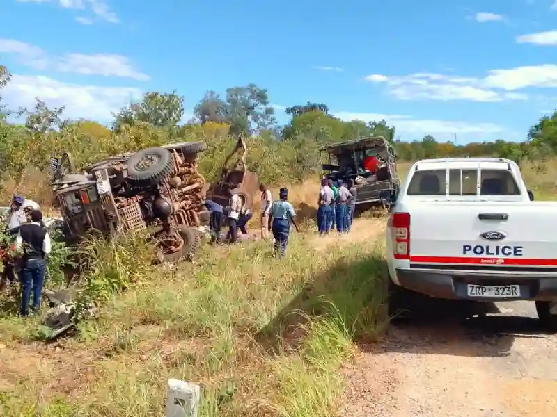 1 Dead, 24 Injured In Kariba Army Truck Accident
