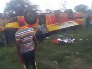 49 Injured As Another Inter Africa Bus Overturns