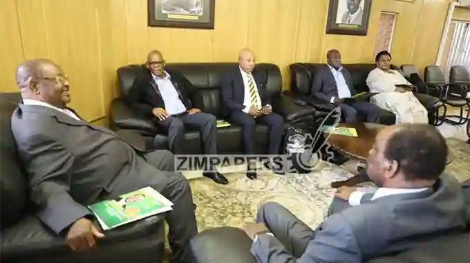 ANC Delegation Jets In For Solidarity Meeting With ZANU PF