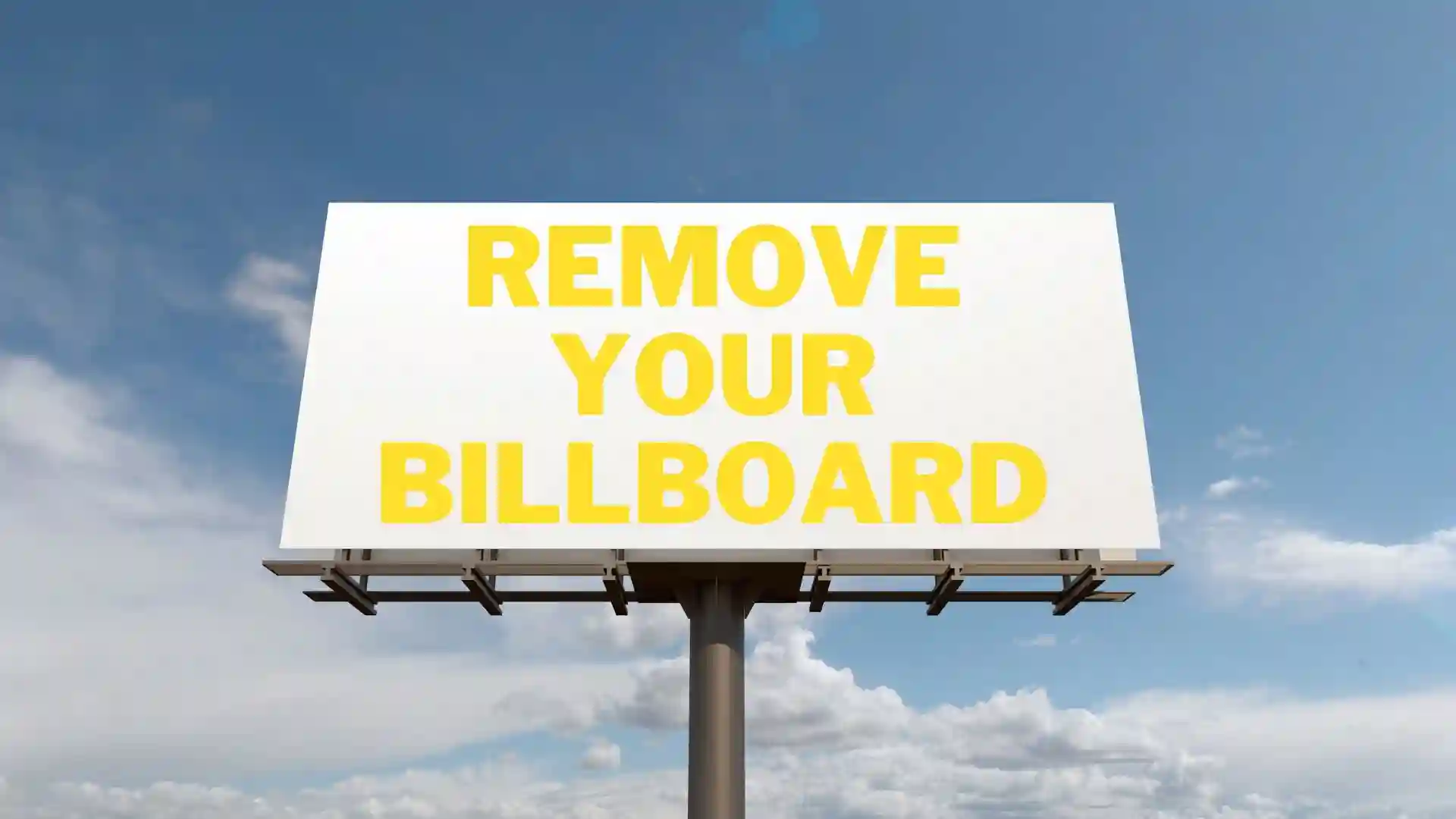 Authorities Order The Removal Of Unauthorised Billboards Within 48 Hours