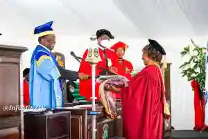 Auxillia Mnangagwa Gets PhD Degree From Zimbabwe Open University