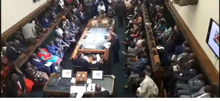 Biti & Chikwinya Survives Parly Sanction Due To A Faulty Audio System