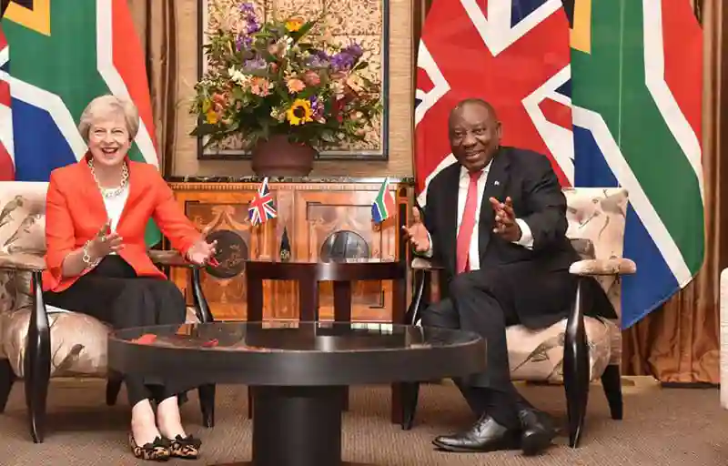 Britain Supports "Legal" Land Reform In South Africa - PM Theresa May