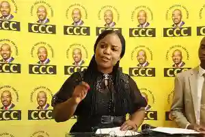 CCC Accuses ZANU PF Of Resorting To Lawfare After Several Rallies Are Blocked