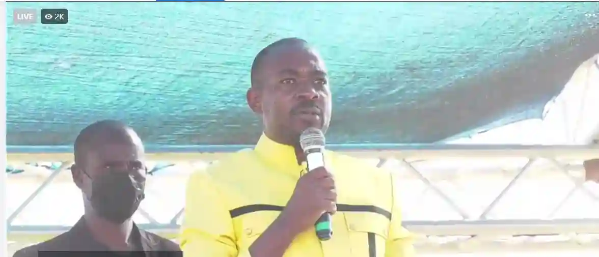 CCC Says Police "Physically" Barred Chamisa From Attending Chief Mabhikwa's Funeral
