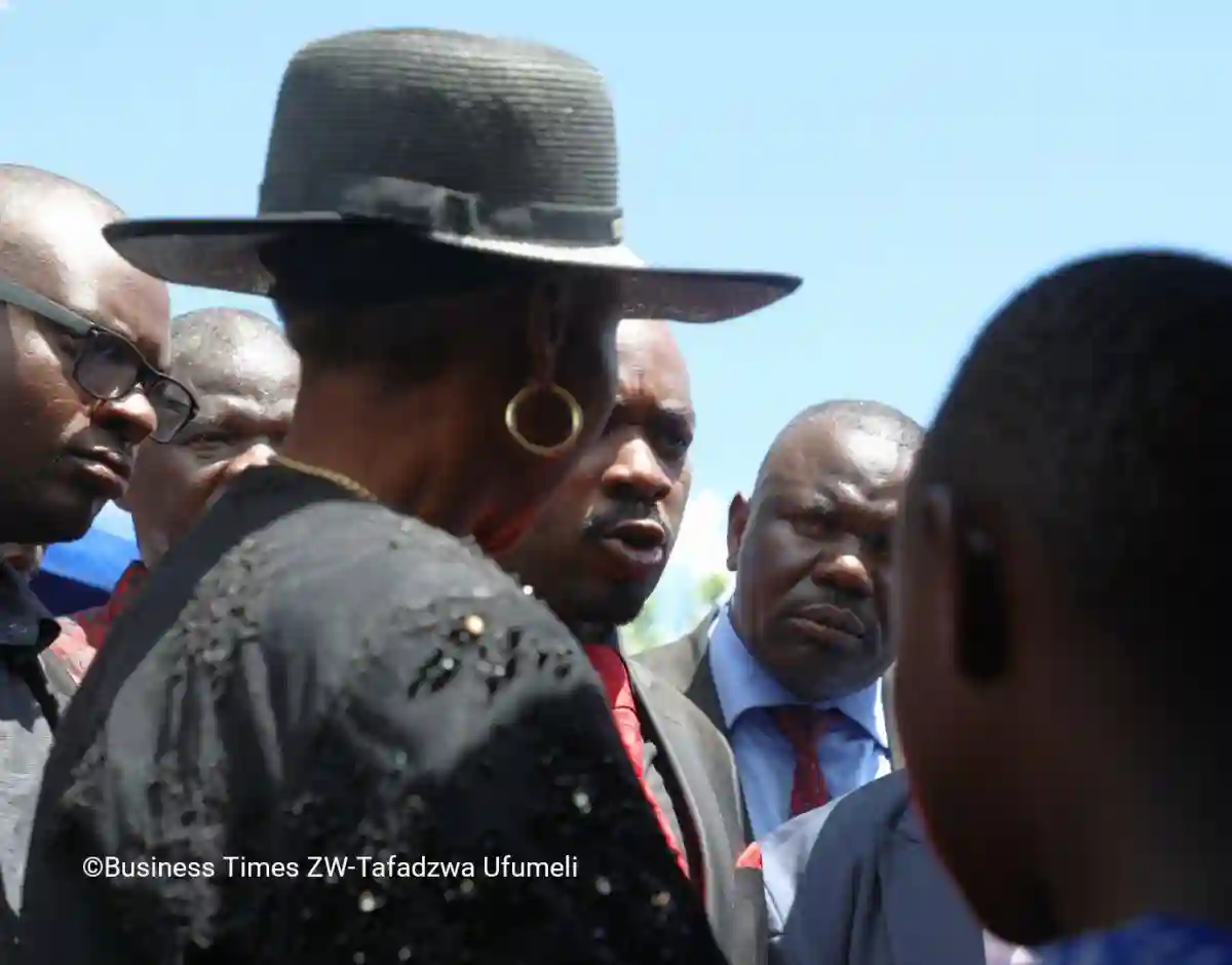 Chamisa, Muchinguri Exchange Harsh Words At Mtukudzi Funeral