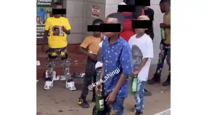 Children Filmed Consuming Alcohol In Viral Video Are Streets Kids - Police
