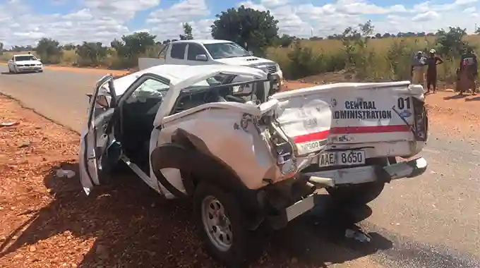 Chinhoyi Mayor Cheats Death In Harare-Chirundu Highway Accident